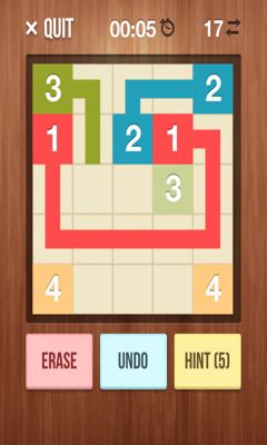 NumberLink - Android game screenshots.