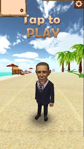 Obama run: Rush and escape - Android game screenshots.