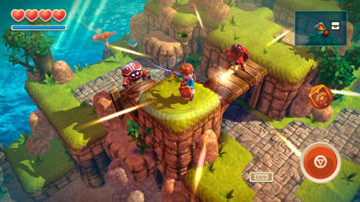 Oceanhorn: Monster of uncharted seas - Android game screenshots.