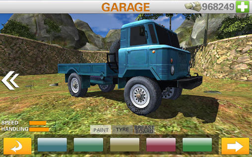 Off-road 4x4: Hill driver - Android game screenshots.