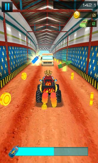 Off road ATV: Monster trucks 3D - Android game screenshots.