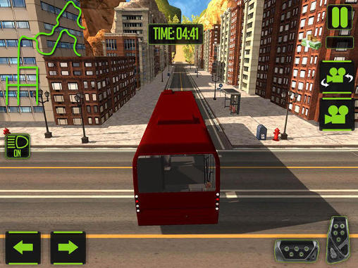 Off-road tourist bus driver - Android game screenshots.