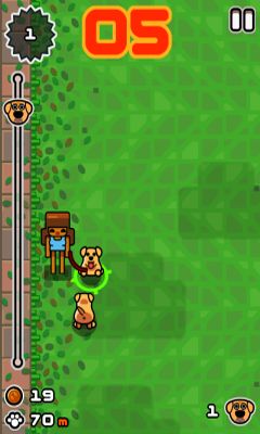 Gameplay of the Off the Leash for Android phone or tablet.