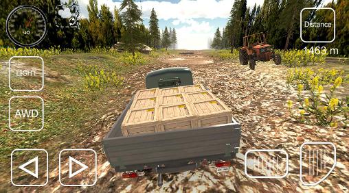 Offroad cargo pickup driver - Android game screenshots.