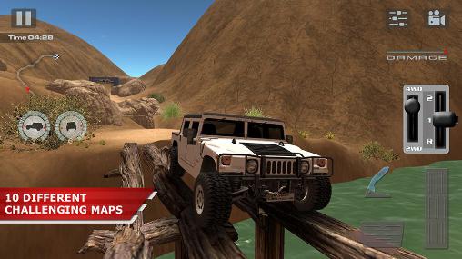 Offroad drive: Desert - Android game screenshots.