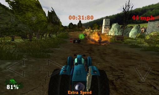 Gameplay of the Offroad heroes: Action racer for Android phone or tablet.