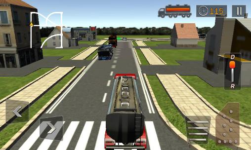 Oil transport truck 2016 - Android game screenshots.