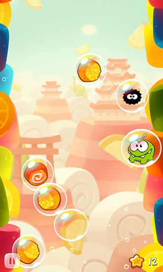Om Nom: Bubbles - Android game screenshots.