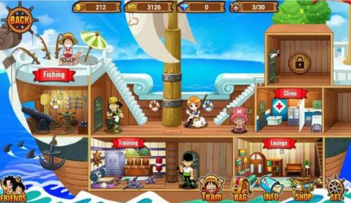 One piece: The will of D - Android game screenshots.