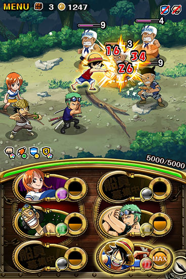 One piece: Treasure cruise - Android game screenshots.