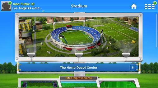 Online soccer manager - Android game screenshots.