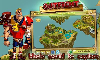 Gameplay of the OutFight for Android phone or tablet.