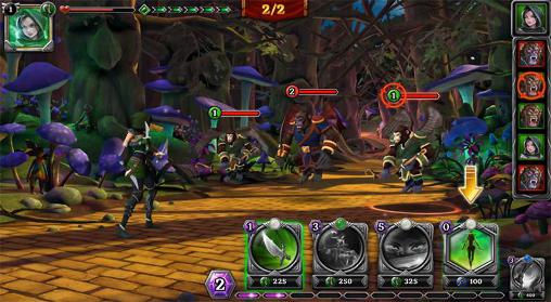 Oz: Broken kingdom - Android game screenshots.
