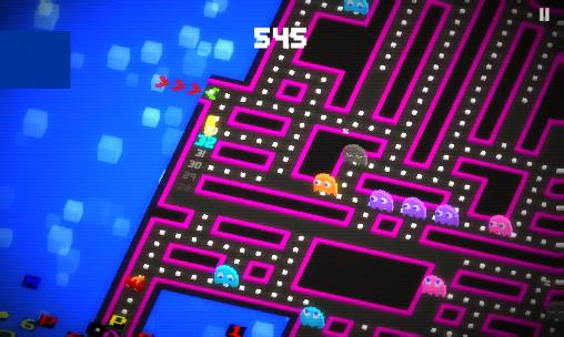 Pac-Man 256: Endless maze - Android game screenshots.
