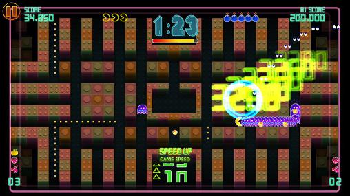 Pac-Man: Championship edition DX - Android game screenshots.