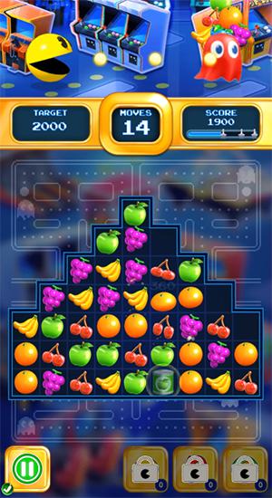 Pac-Man: Puzzle tour - Android game screenshots.