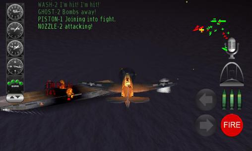 Pacific navy fighter: Commander edition - Android game screenshots.
