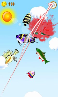 Gameplay of the Panda Fishing for Android phone or tablet.