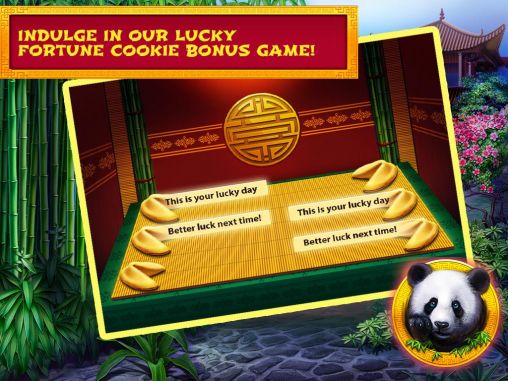 Panda slots: Casino Vegas - Android game screenshots.