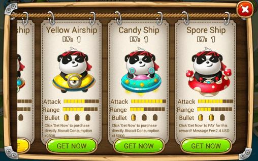 Panda TD - Android game screenshots.