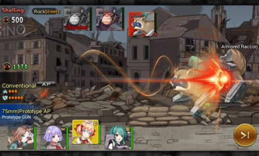 Panzer waltz - Android game screenshots.