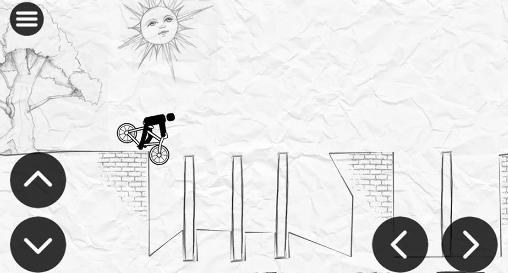 Paper bike - Android game screenshots.