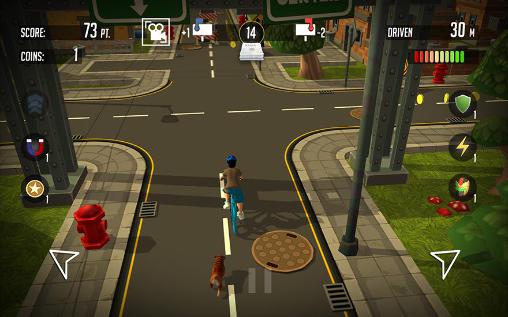 Paper boy: Infinite rider - Android game screenshots.