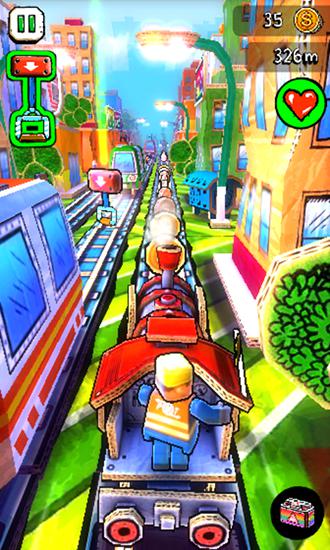 Paper train: Rush - Android game screenshots.