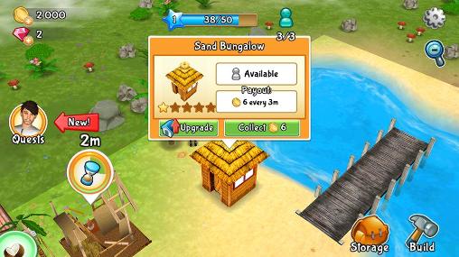 Paradise resort: Free island - Android game screenshots.