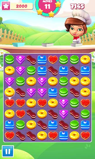 Pastry paradise - Android game screenshots.