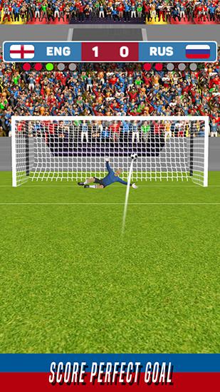 Penalty shootout Euro 2016 - Android game screenshots.