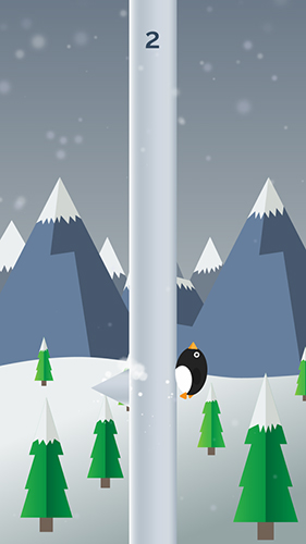 Penguin run, cartoon - Android game screenshots.