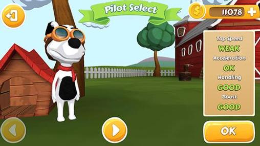 Gameplay of the Pets and planes for Android phone or tablet.