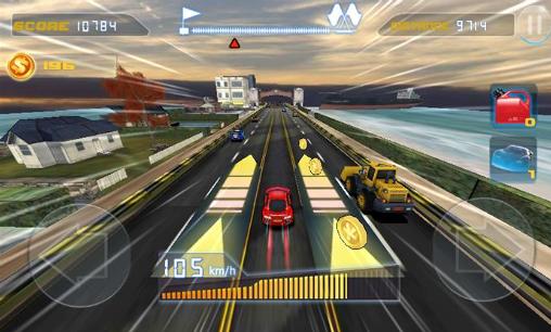 Phone racing 3D. Car rivals: Real racing - Android game screenshots.