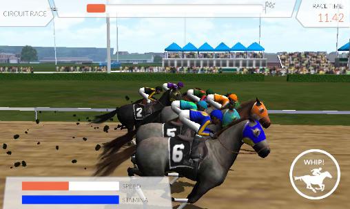 Photo finish: Horse racing - Android game screenshots.