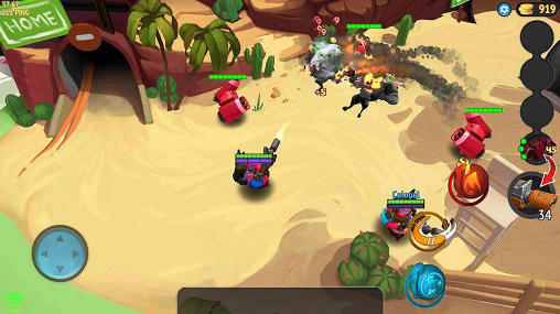 PigBang: Slice and dice - Android game screenshots.