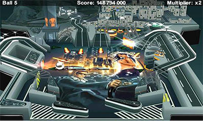 Gameplay of the Pinball Ride for Android phone or tablet.