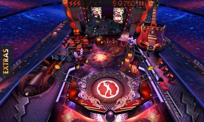 Gameplay of the Pinball Rocks HD for Android phone or tablet.