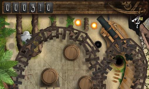 Pirate bay: Pinball - Android game screenshots.