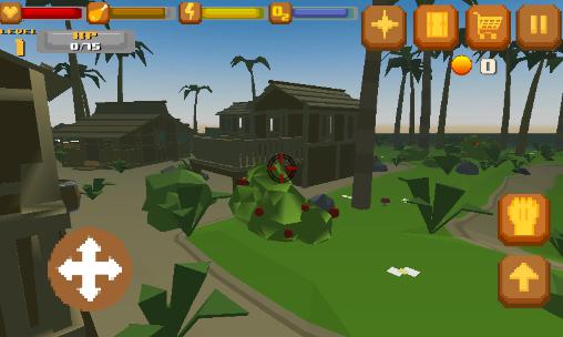 Pirate craft: Island survival - Android game screenshots.