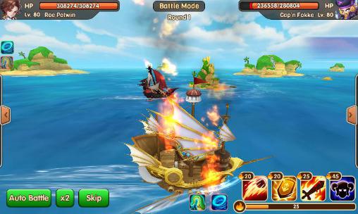 Pirate empire - Android game screenshots.
