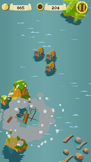 Pirate ship: Endless sailing - Android game screenshots.
