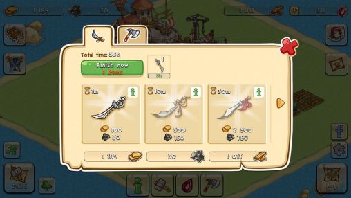 Pirates of Everseas - Android game screenshots.
