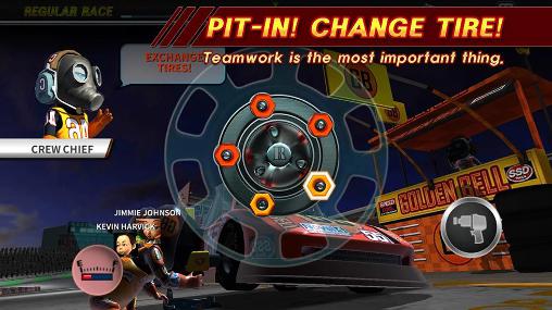 Pit-in racing - Android game screenshots.