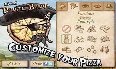 Pizza Vs. Skeletons - Android game screenshots.