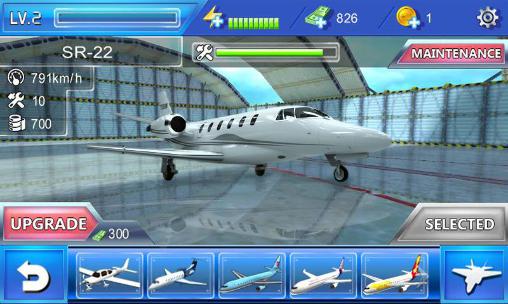 Plane simulator 3D - Android game screenshots.