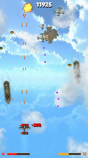 Plane storm - Android game screenshots.