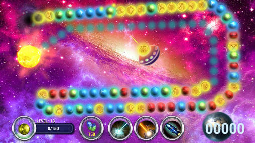 Planet Zum: Balls line - Android game screenshots.
