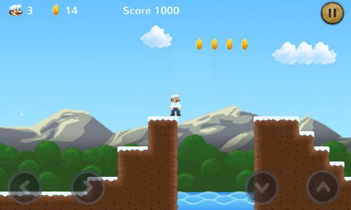 Platformer adventure - Android game screenshots.