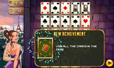 Platinum Solitaire 3 - Android game screenshots.